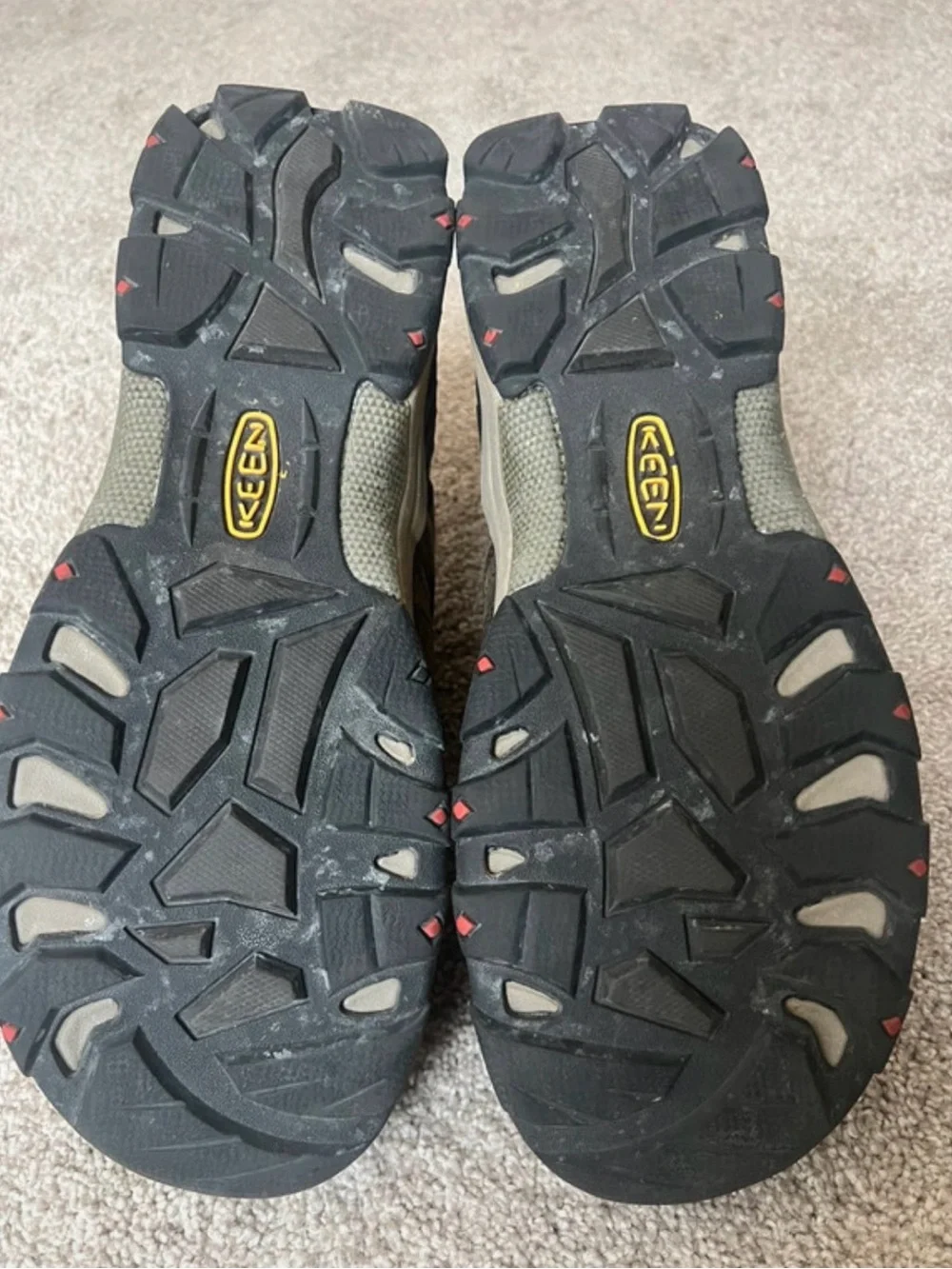 Keen Gypsum Leather Men’s Hiking Size 13 - Utility Toe EUC